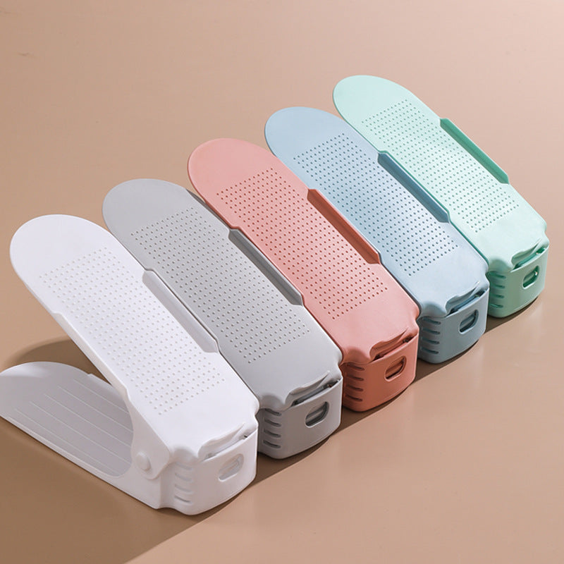 Adjustable Double Layer Shoe Rack