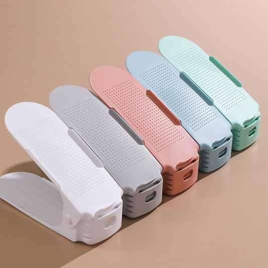 Adjustable Double Layer Shoe Rack
