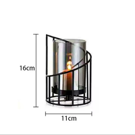 European Style Iron Candlestick Holder